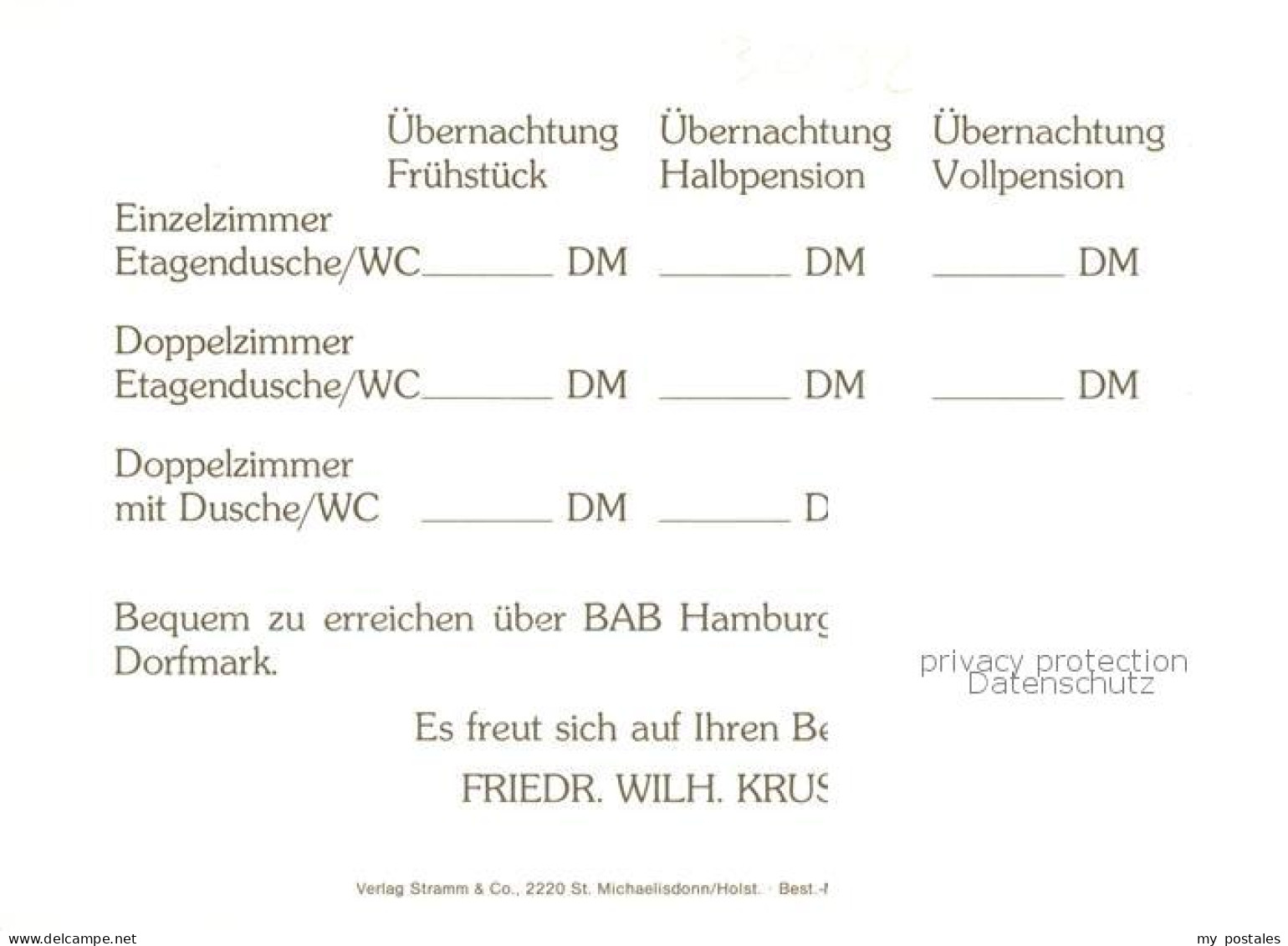 73848490 Dorfmark Bad Fallingbostel Gasthof Pension Zur Post Restaurant Festsaal - Fallingbostel