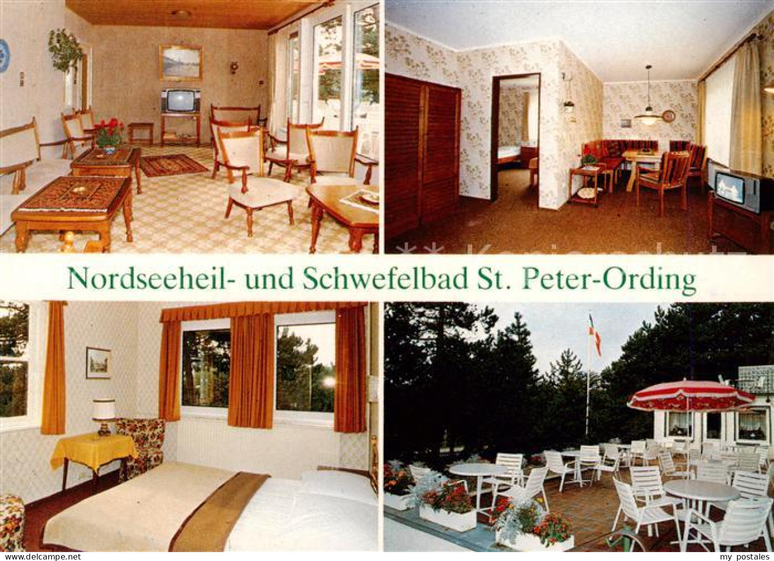 73848488 St Peter-Ording Kurpension Tannenhof Fremdenzimmer Aufenthaltsraum Terr - St. Peter-Ording