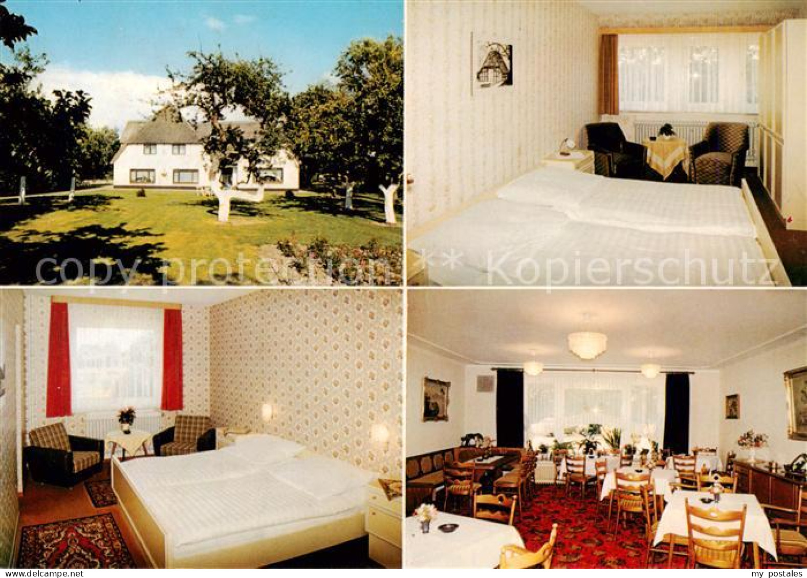 73848486 St Peter-Ording Hotel Garni Zum Landhaus Gastraum Fremdenzimmer St Pete - St. Peter-Ording