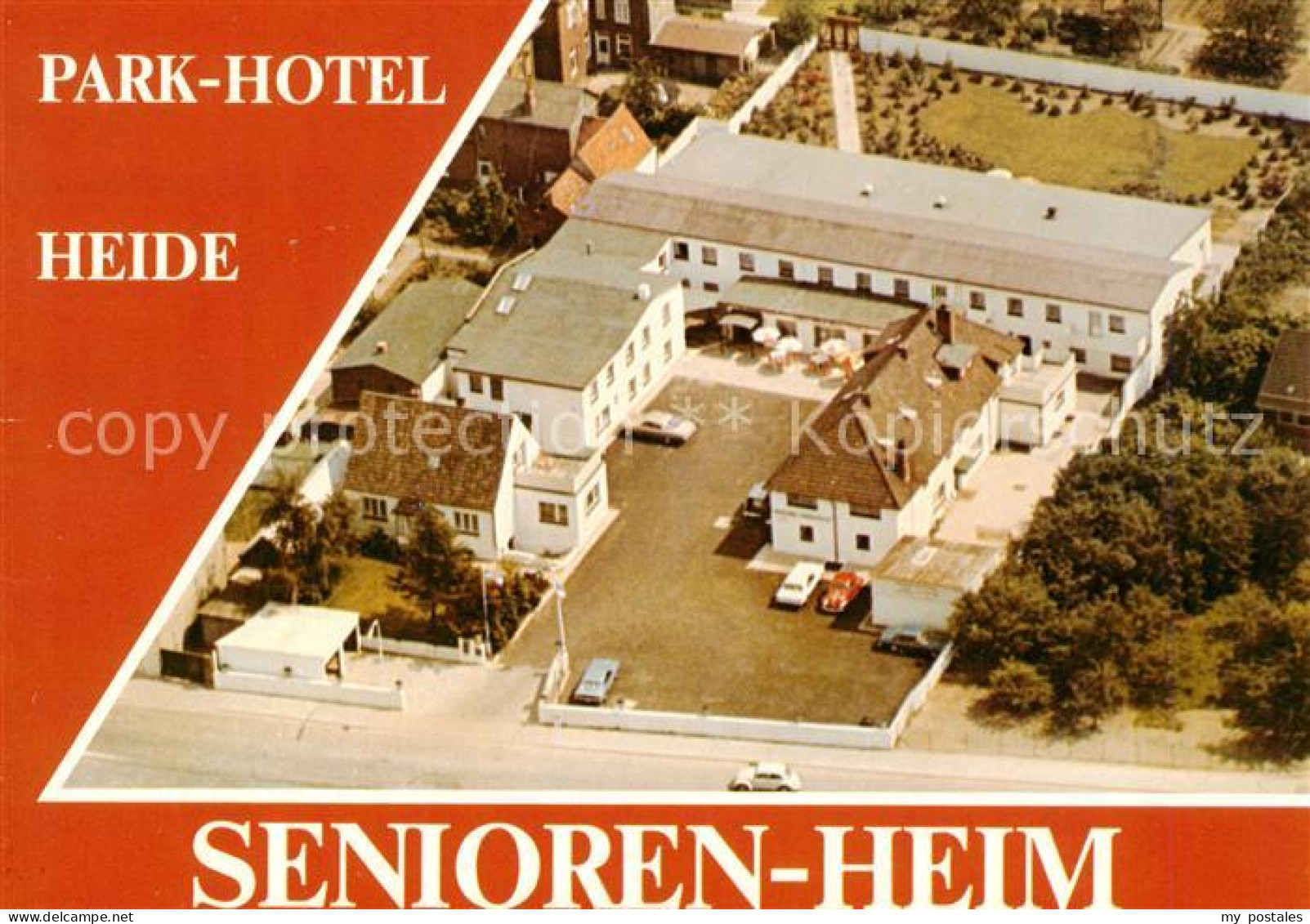 73848466 Heide Holstein Park-Hotel Seniorenheim Fliegeraufnahme Heide Holstein - Heide
