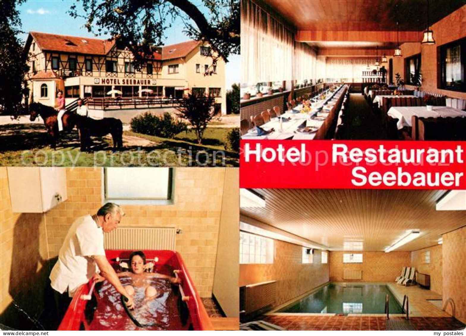 73777755 Wemding Hotel Seebauer Restaurant Med Baeder Hallenbad Wemding - Wemding