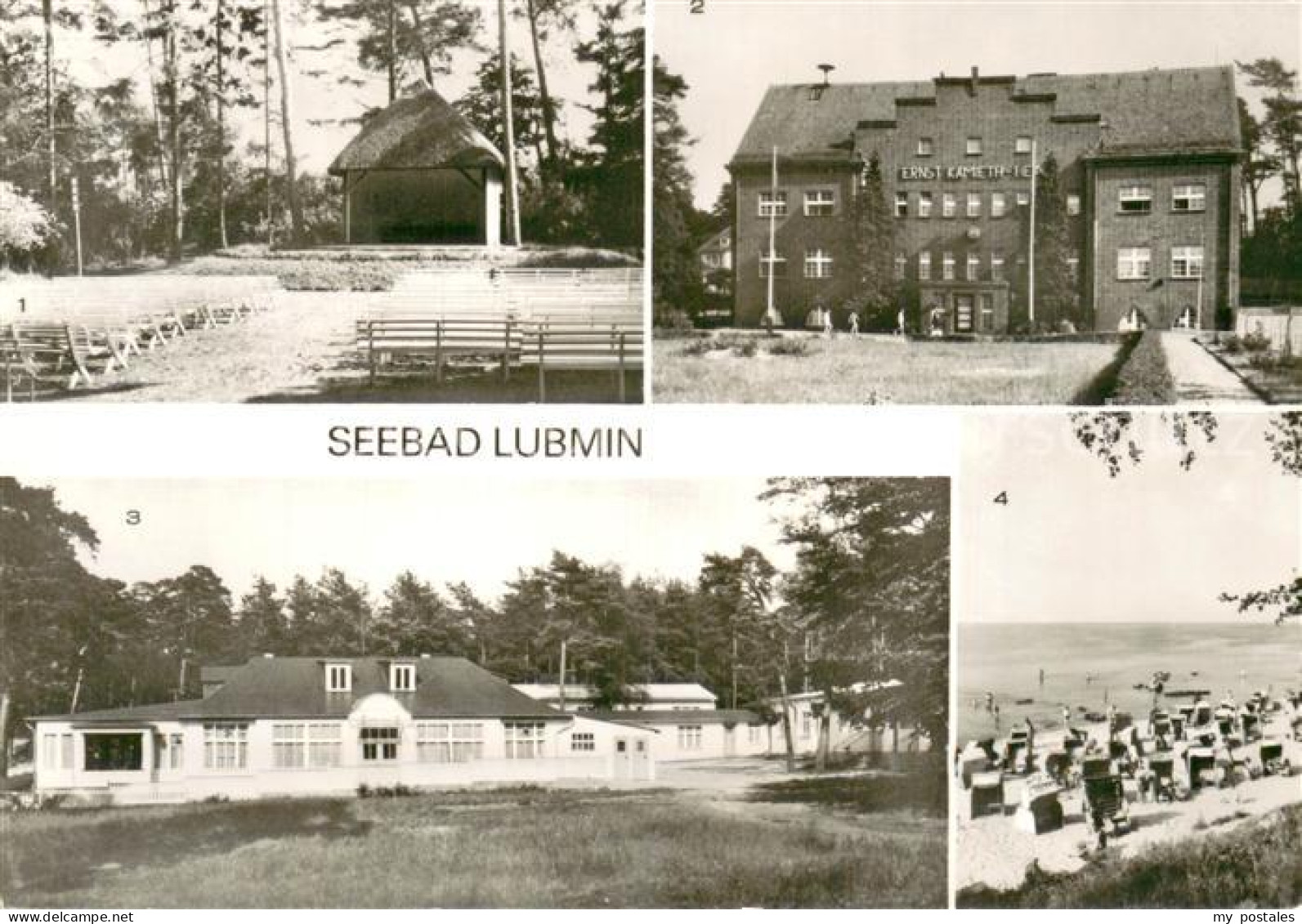 73777613 Lubmin Ostseebad Musikpavillon Ernst Kamieth Heim Ferienheim Strand Lub - Lubmin