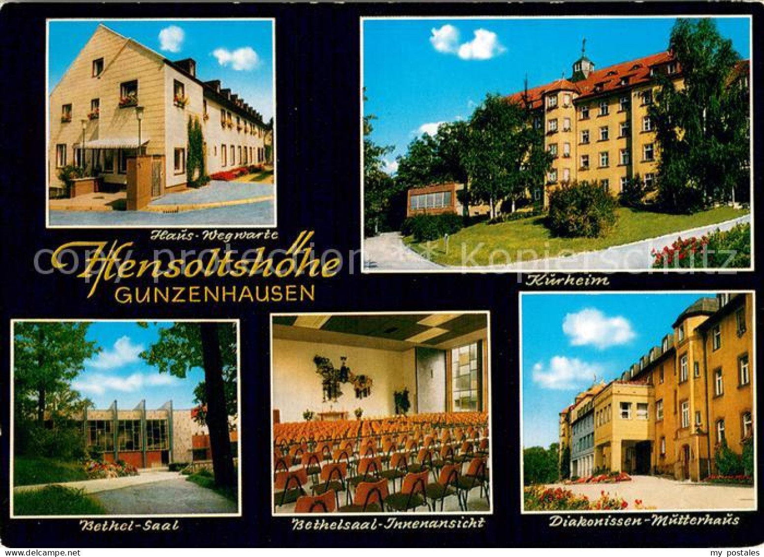 73777566 Gunzenhausen Altmuehlsee Diakoniewerk Hensoltshoehe Kurheim Diakonissen - Gunzenhausen