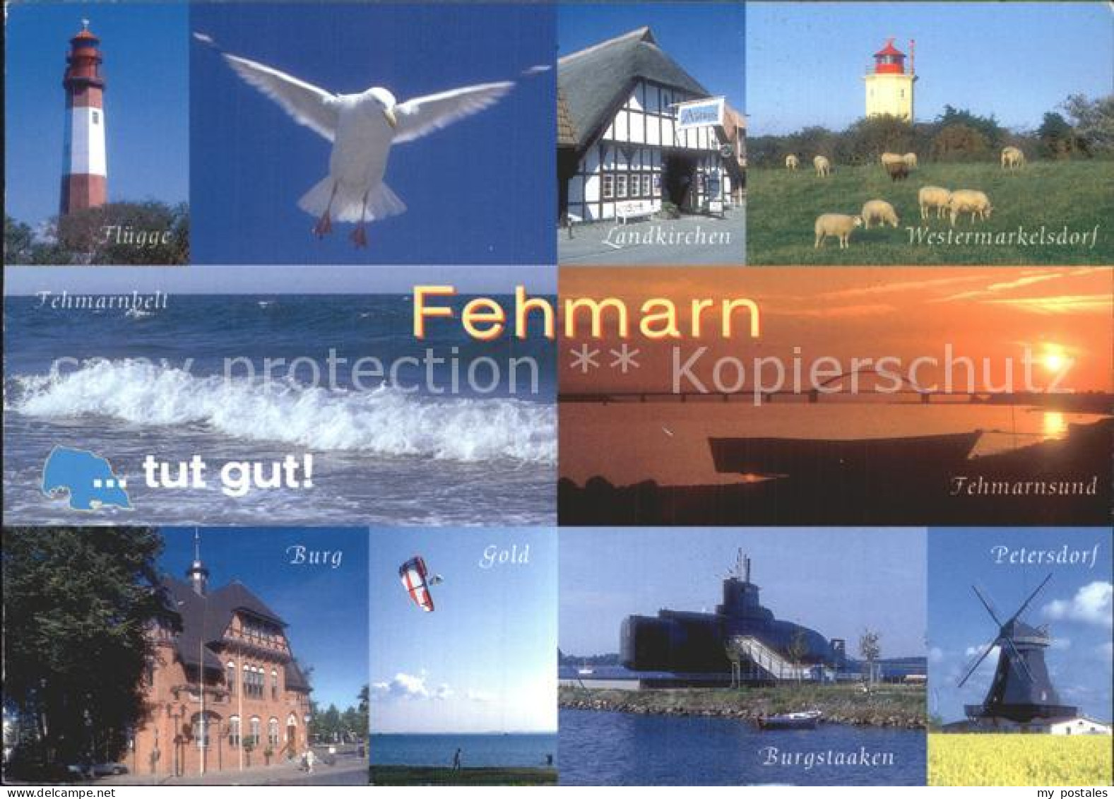 72377509 Fehmarn Leuchtturm Fluegge Burgstaaken  Petersdorf Burg Albertsdorf - Fehmarn