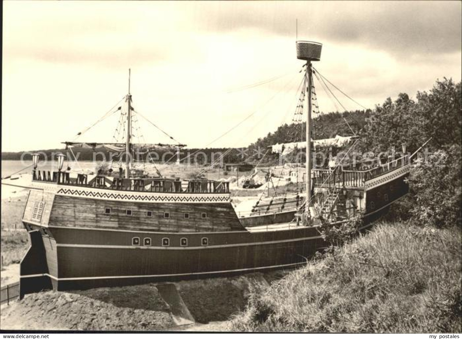 72377102 Sassnitz Ostseebad Ruegen Ortsteil Neu Makran Piratenschiff Sassnitz - Sassnitz