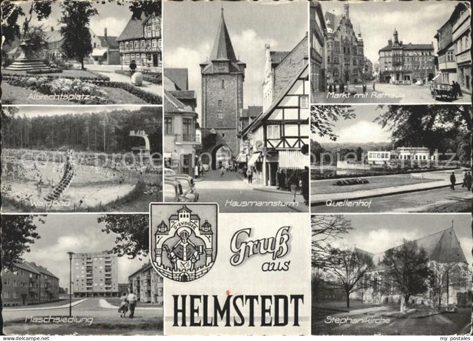 72376826 Helmstedt Quellenhof Albrechtsplatz Hausmannsturm  Helmstedt - Helmstedt