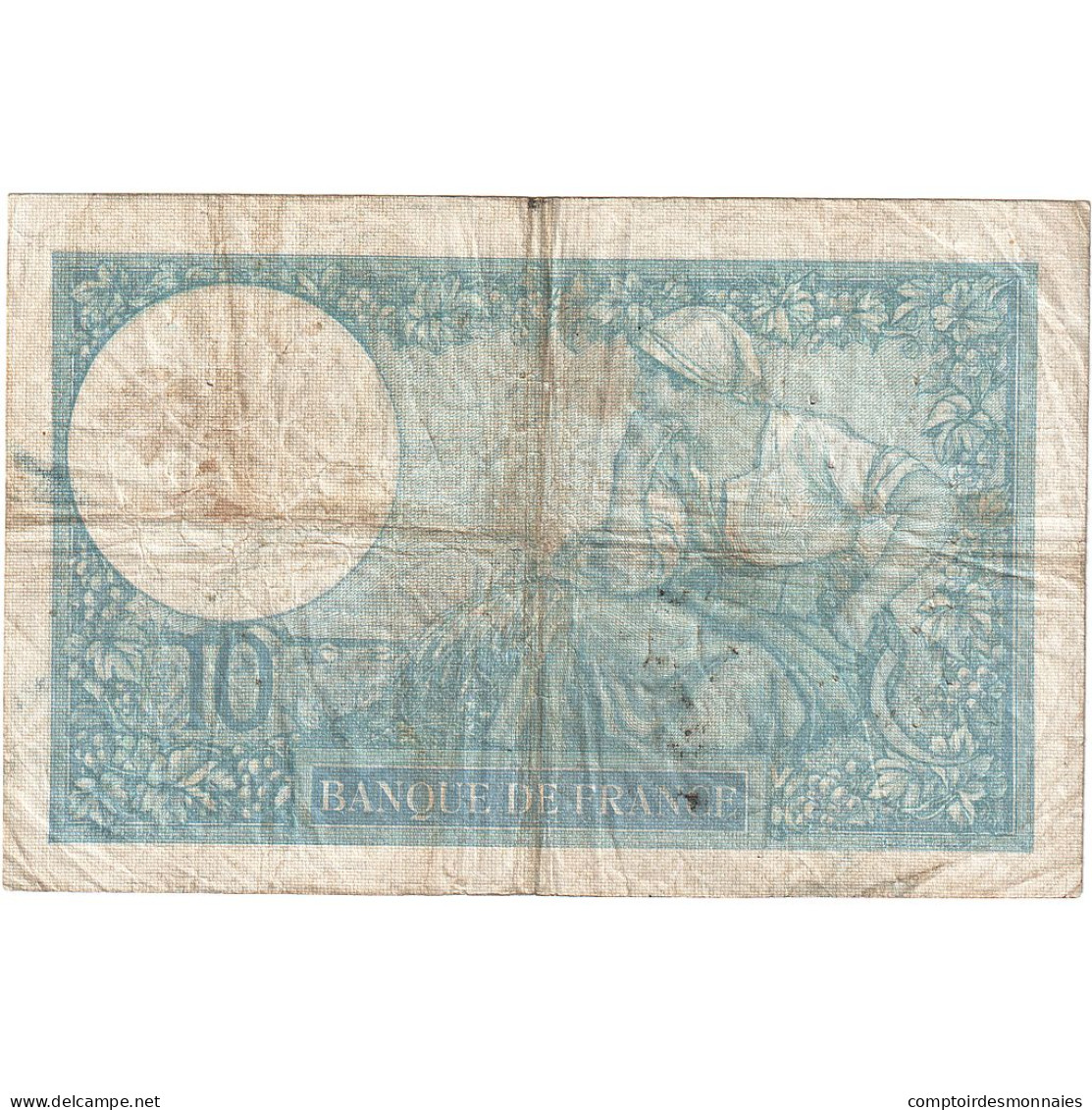 France, 10 Francs, Minerve, 1940, F.79130, TB, Fayette:07.19, KM:84 - 10 F 1916-1942 ''Minerve''