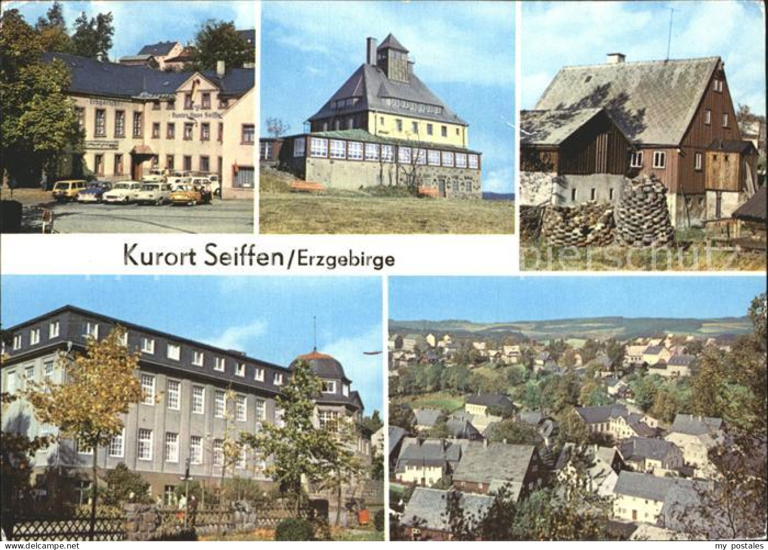 72376651 Seiffen Erzgebirge Erbgericht Buntes Haus  Kurort Seiffen - Seiffen