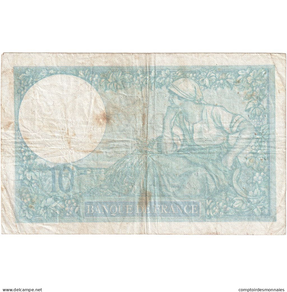 France, 10 Francs, Minerve, 1941, V.84508, TB+, Fayette:07.29, KM:84 - 10 F 1916-1942 ''Minerve''