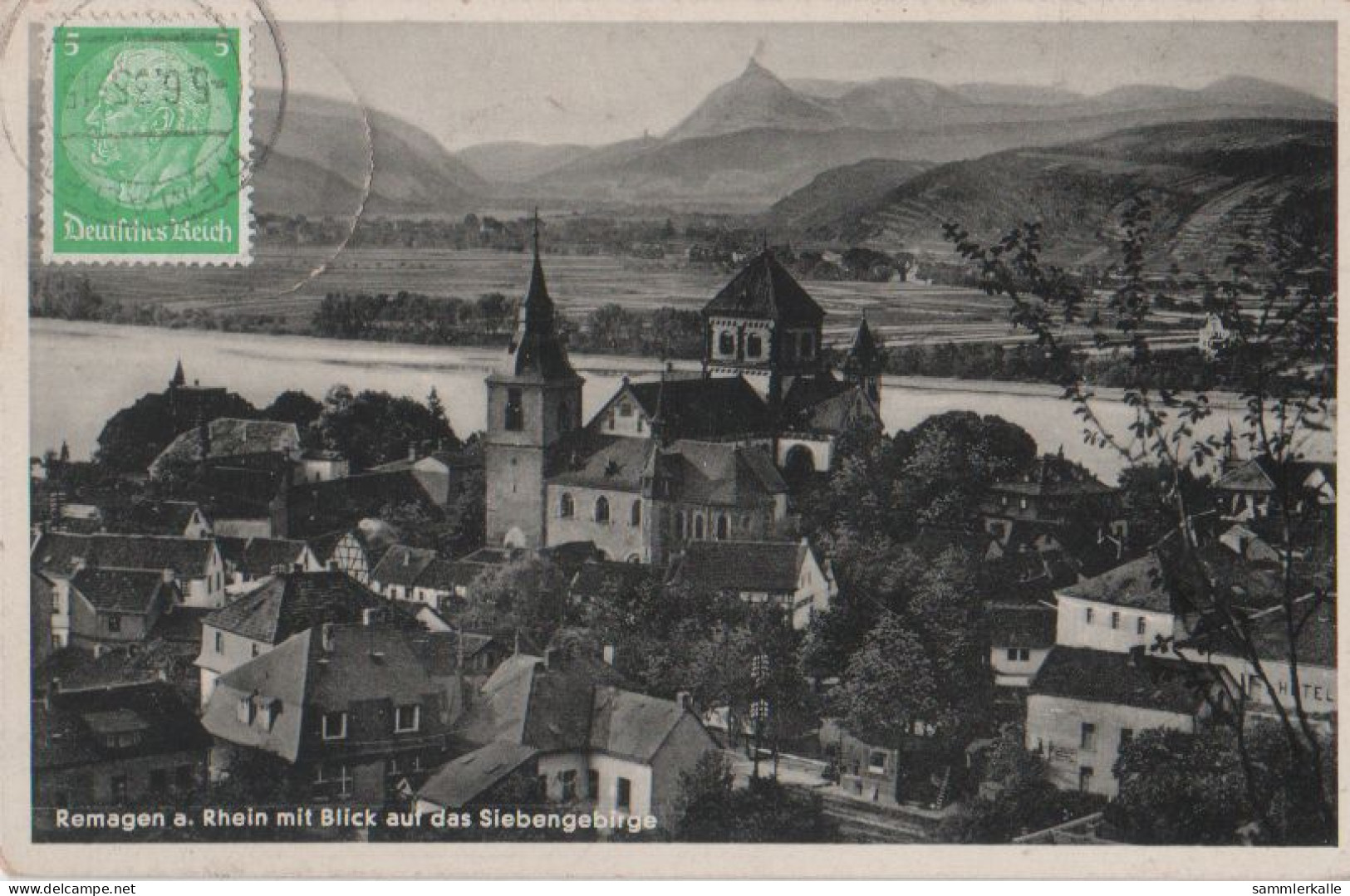 29483 - Remagen - Mit Blick Auf Siebengebirge - 1935 - Remagen