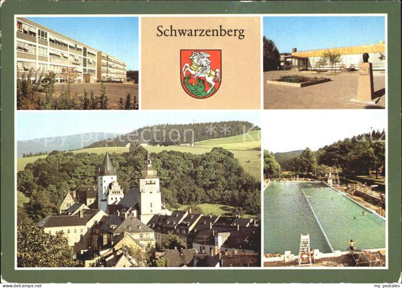 72375667 Schwarzenberg Erzgebirge Paul Guenter Und Hans Beimler Oberschule Freib - Schwarzenberg (Erzgeb.)