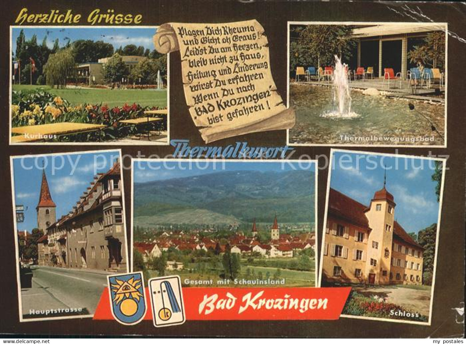 72375116 Bad Krozingen Kurhaus Thermalbad Hauptstr Total Schauinsland Schloss Ba - Bad Krozingen