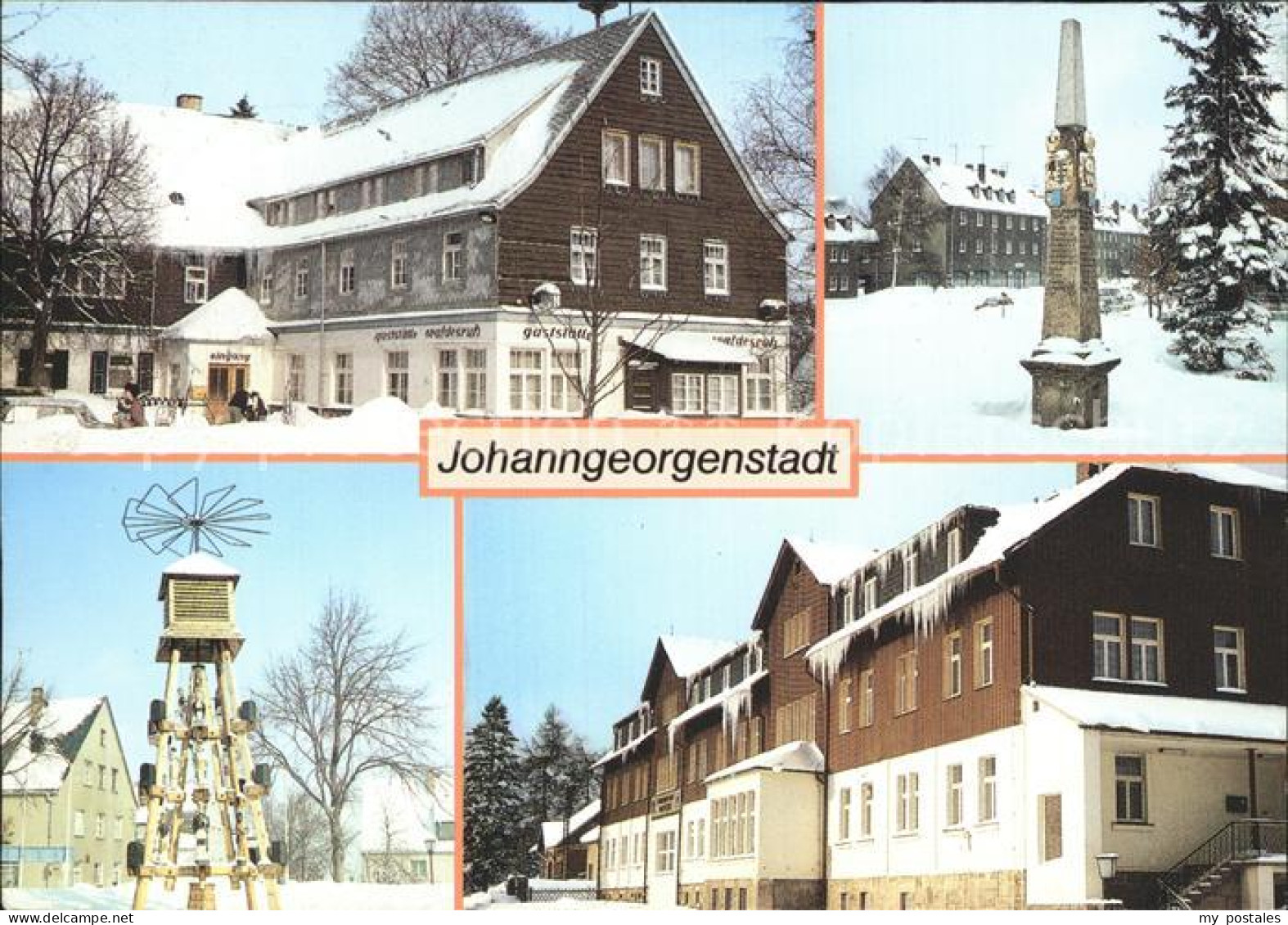 72374363 Steinbach Johanngeorgenstadt Gaststaette Waldesruh Postdistanzsaeule Py - Johanngeorgenstadt