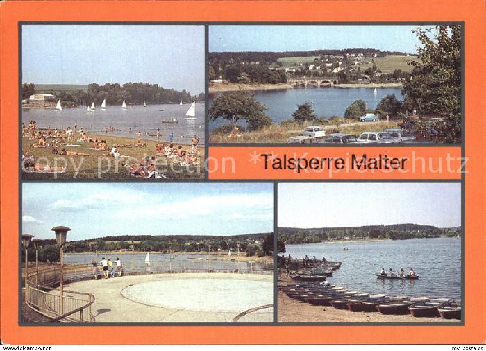 72374302 Malter Talsperre Strandbad Paulsdorf HO Gaststaette Gondelstation Dippo - Dippoldiswalde