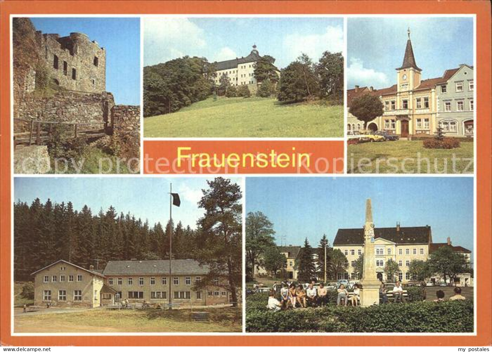 72373577 Frauenstein Brand-Erbisdorf Burgruine Schloss Rathaus Ferienheim Kummer - Brand-Erbisdorf