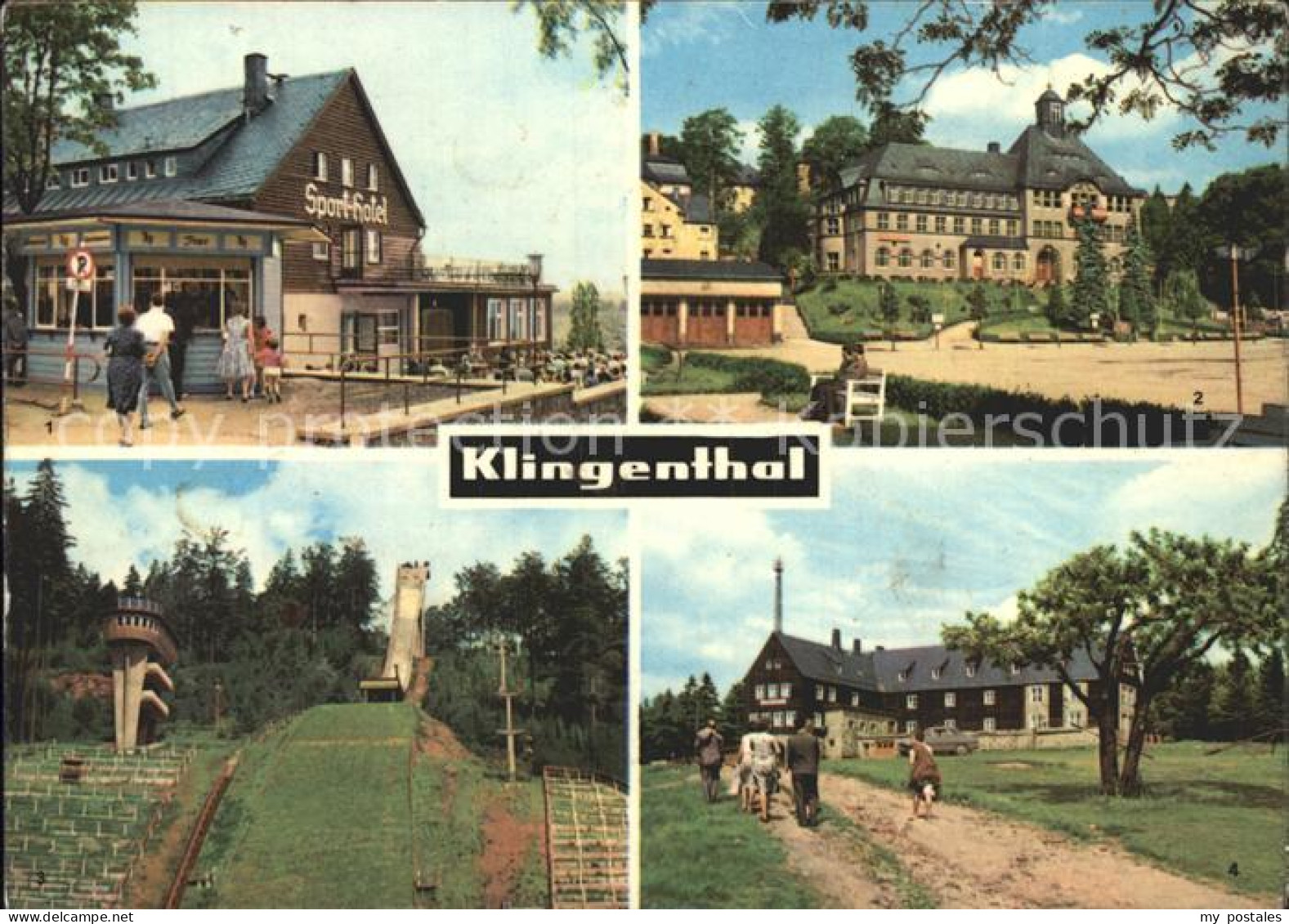 72373573 Klingenthal Vogtland HOG Sport Hotel Rathaus Grosse Aschbergschanze Kli - Klingenthal