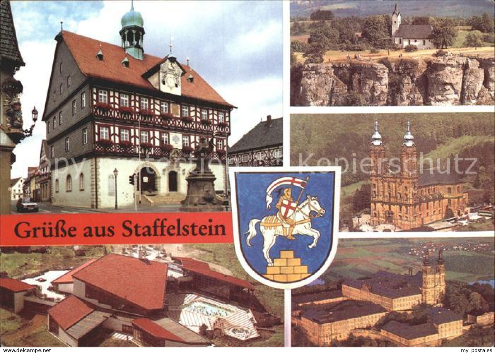 72373527 Staffelstein Adam Riese Geburtsort Schloss Schwimmbad Staffelstein - Staffelstein