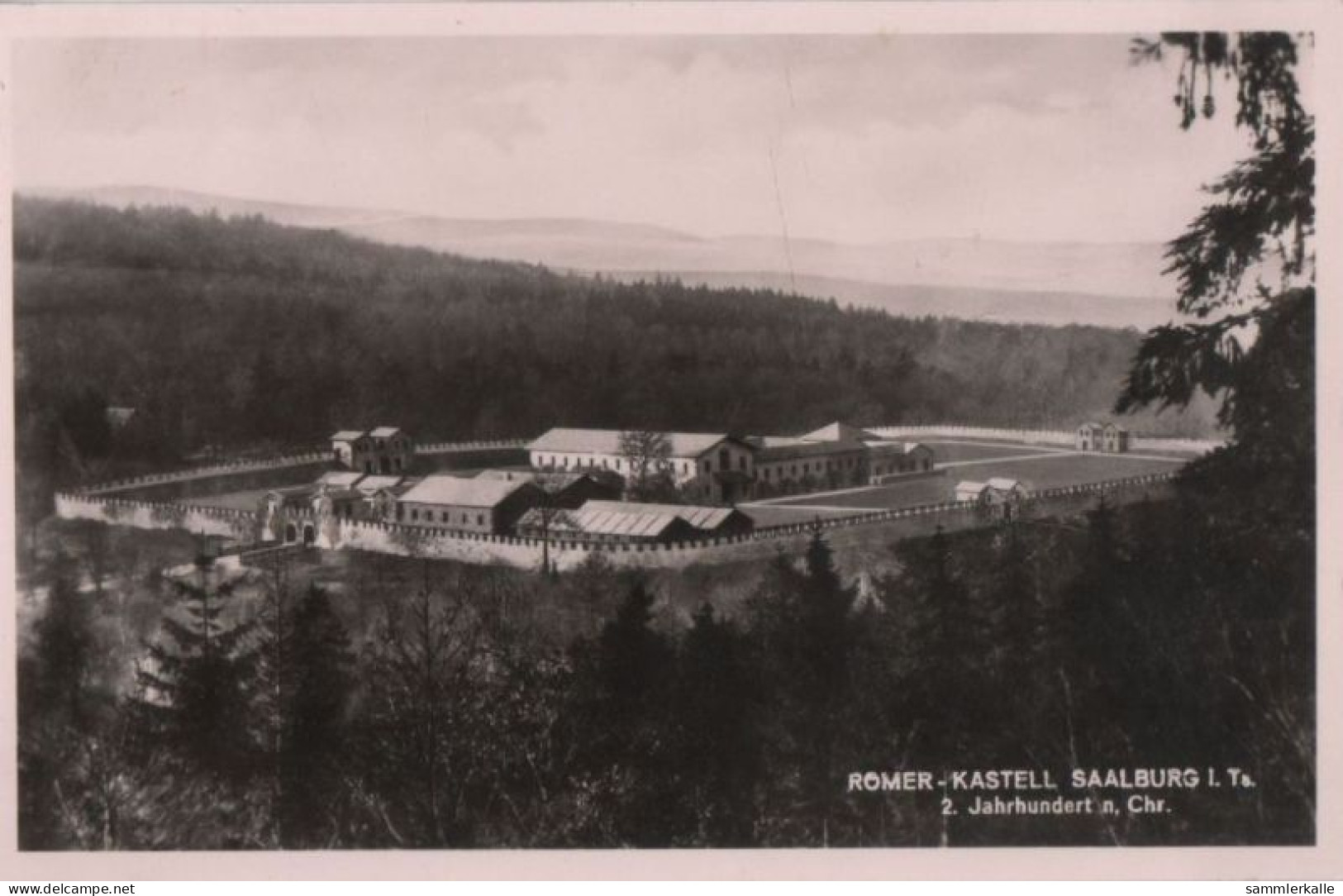 38681 - Saalburg-Ebersdorf - Römer-Kastell - Ca. 1950 - Schleiz