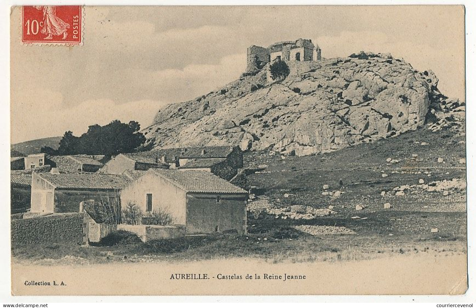 CPA - AUREILLE (B Du R) - Castelas De La Reine Jeanne - Allauch