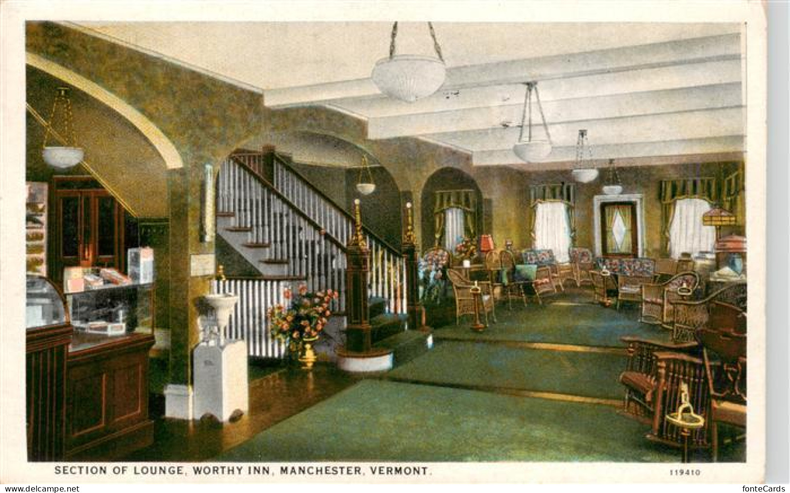 73937952 Manchester_Vermont_USA Worthy Inn Lounge - Other & Unclassified