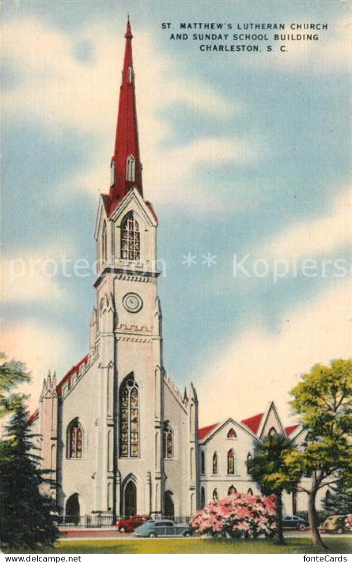 43194342 Charleston_South_Carolina St. Matthews Lutheran Church - Autres & Non Classés