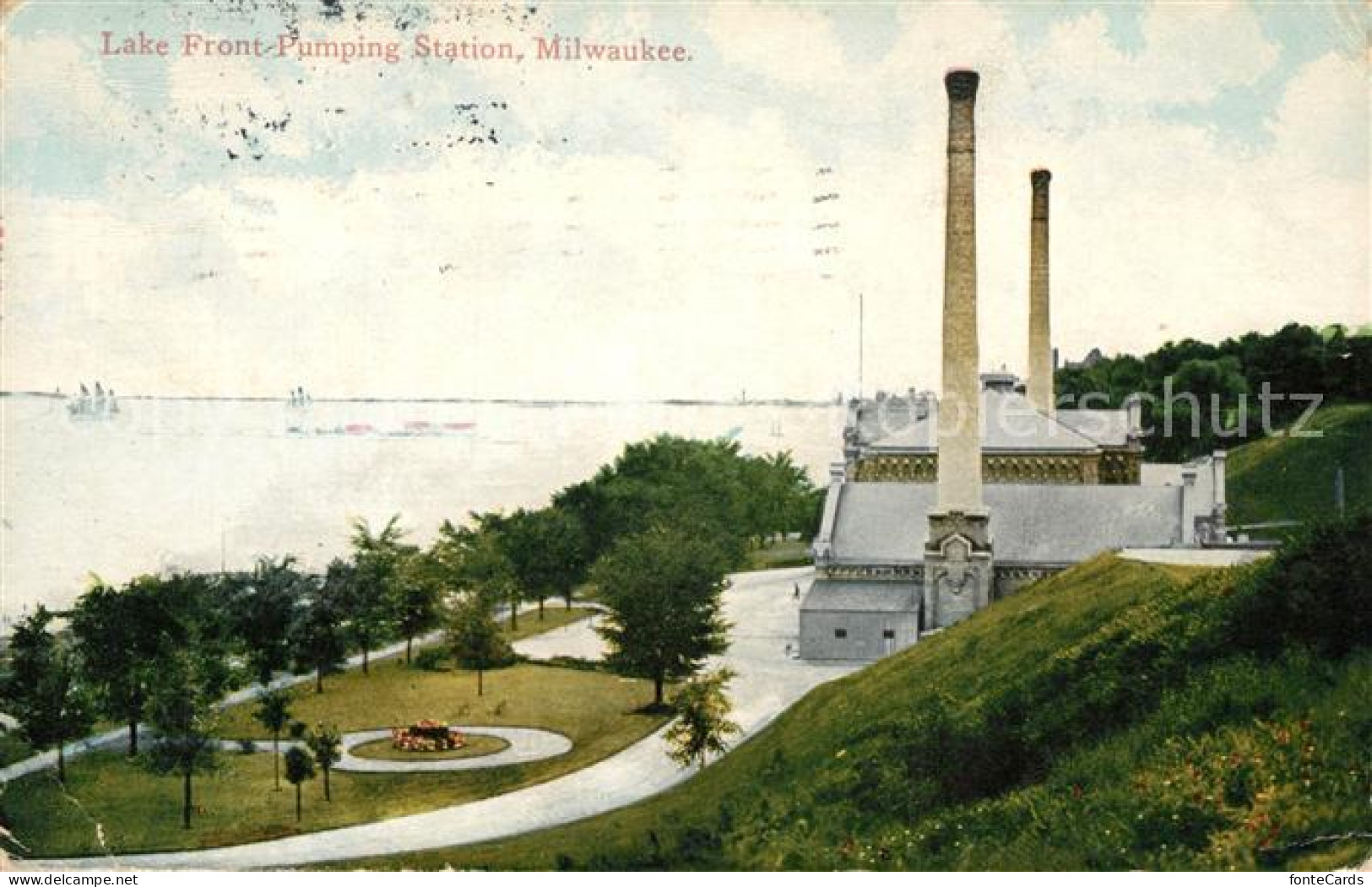 43194337 Milwaukee_Wisconsin Lake Front Pumping Station - Autres & Non Classés