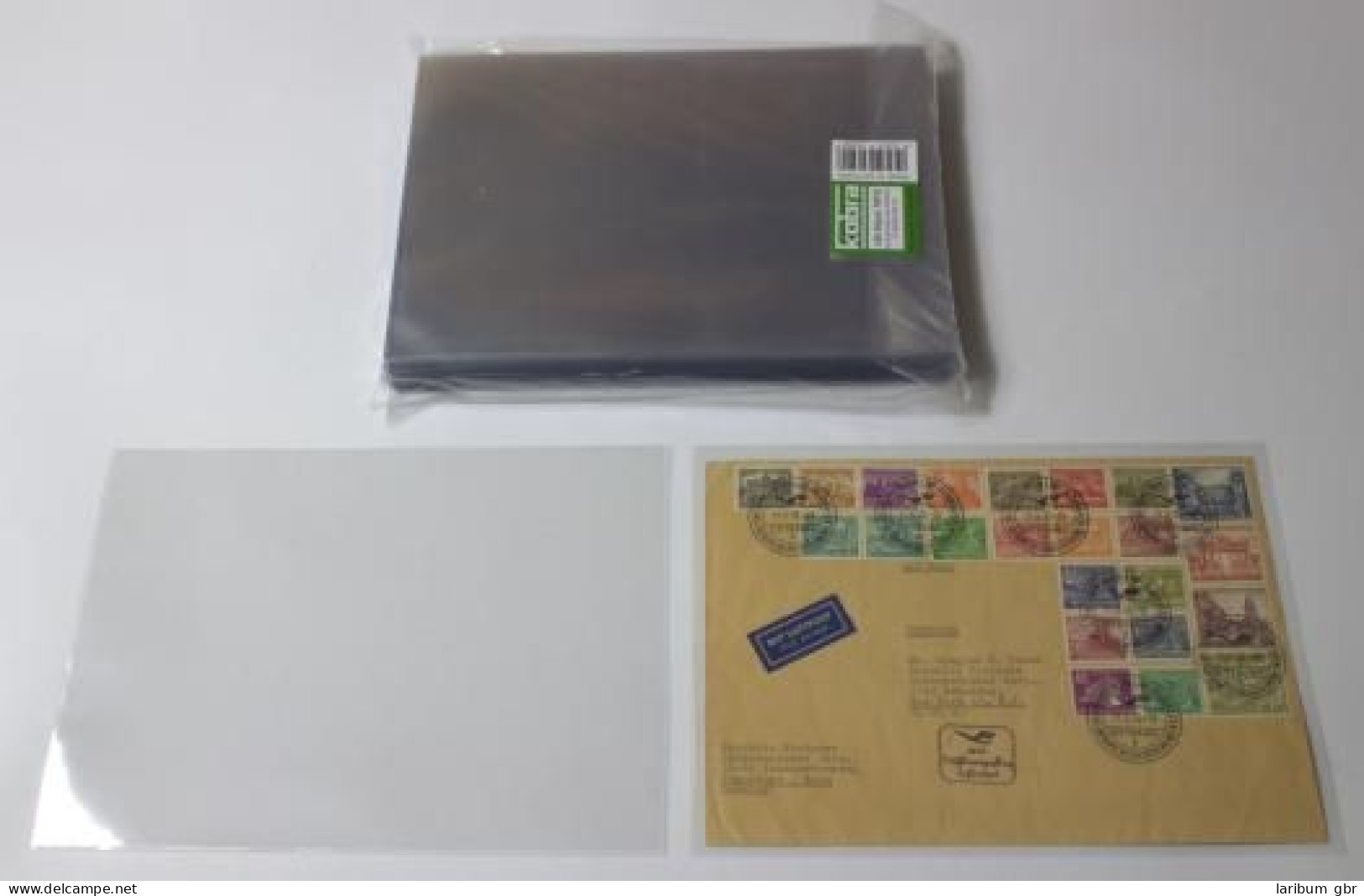 KOBRA T87Q Schutzhüllen:Briefe DIN C5 168 X 234 Mm Hartfolie (100 Stück) #K-T87Q - Enveloppes Transparentes