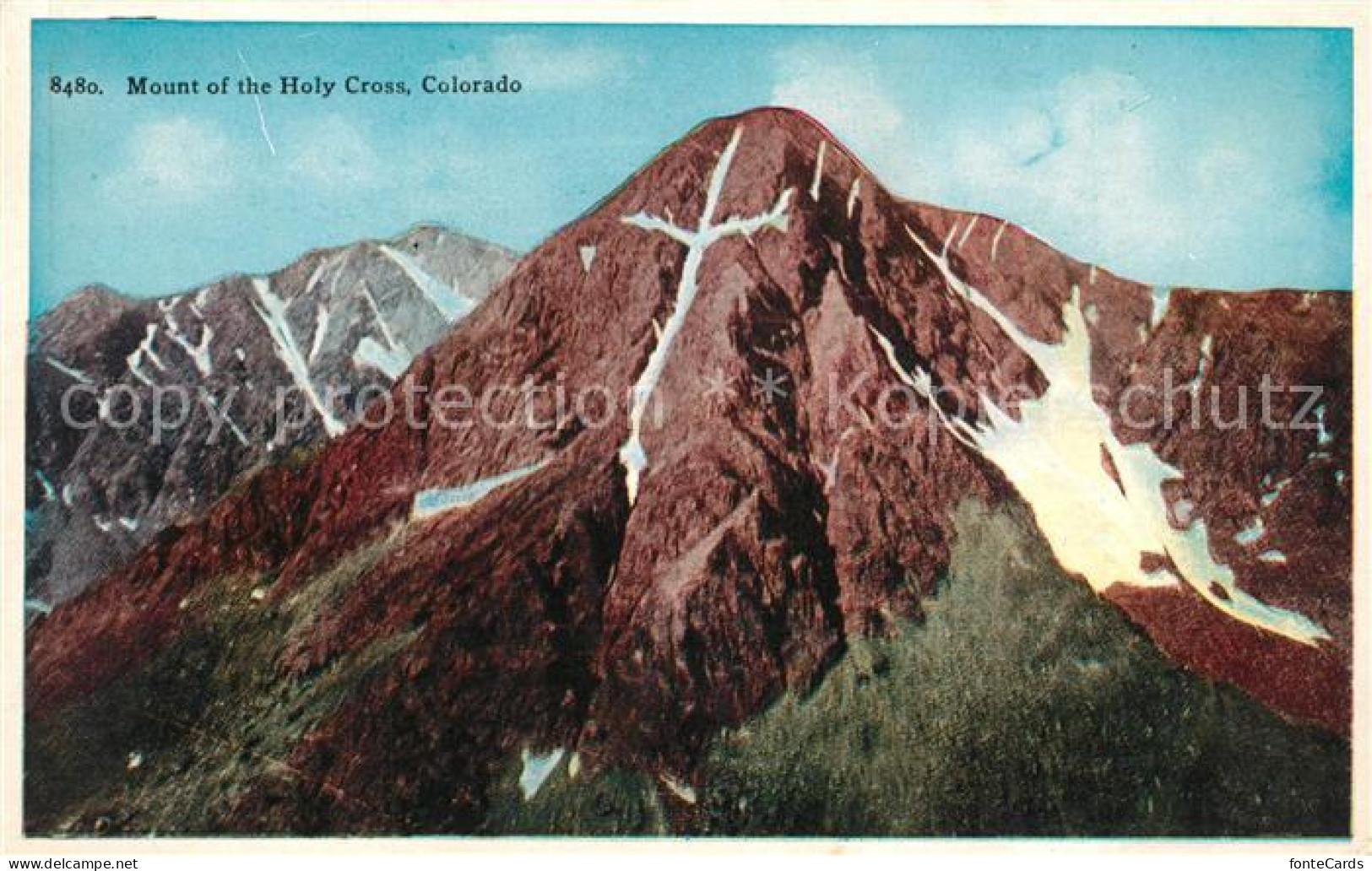 43193524 Colorado_US-State Mount Of The Holy Cross - Autres & Non Classés