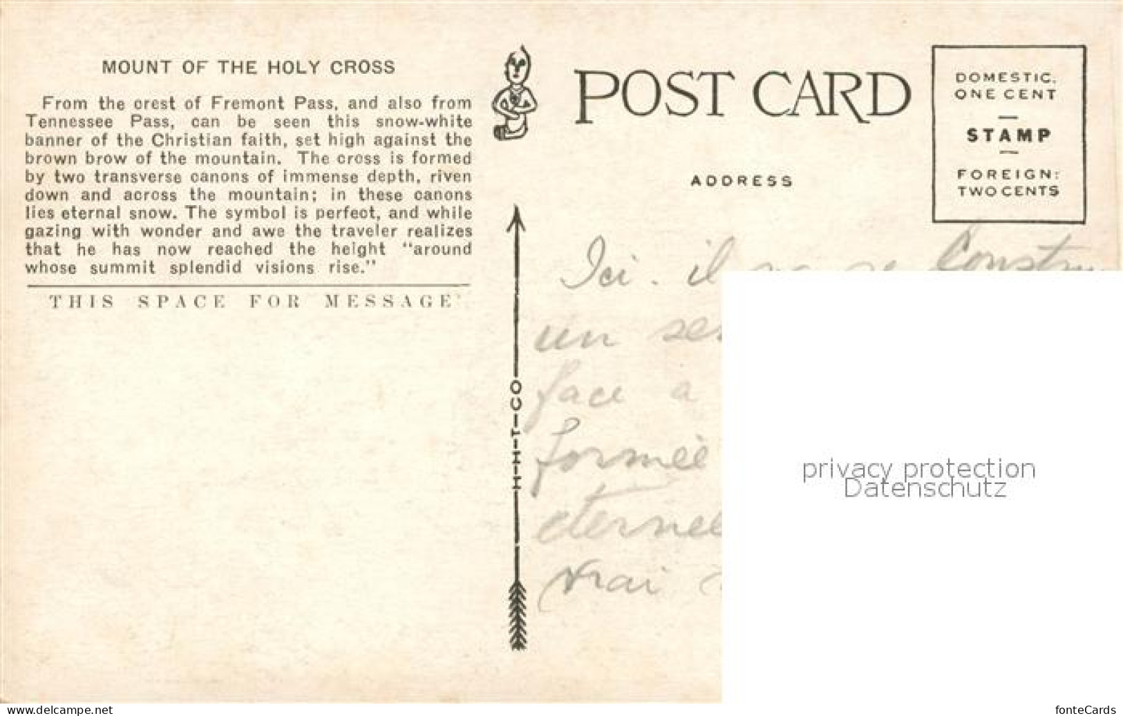 43193524 Colorado_US-State Mount Of The Holy Cross - Other & Unclassified