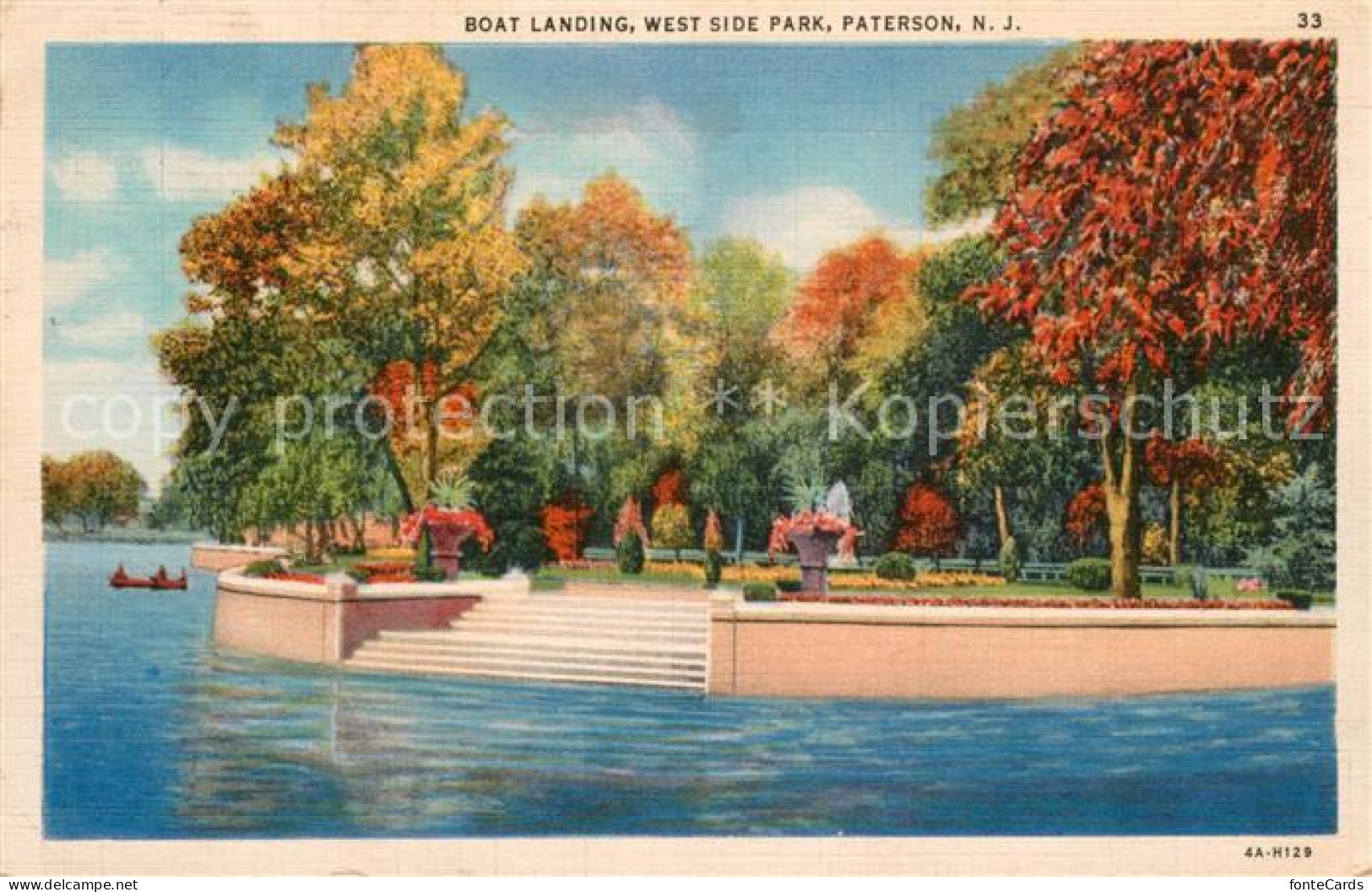 43193258 Paterson_New_Jersey Boat Landing West Side Park - Autres & Non Classés