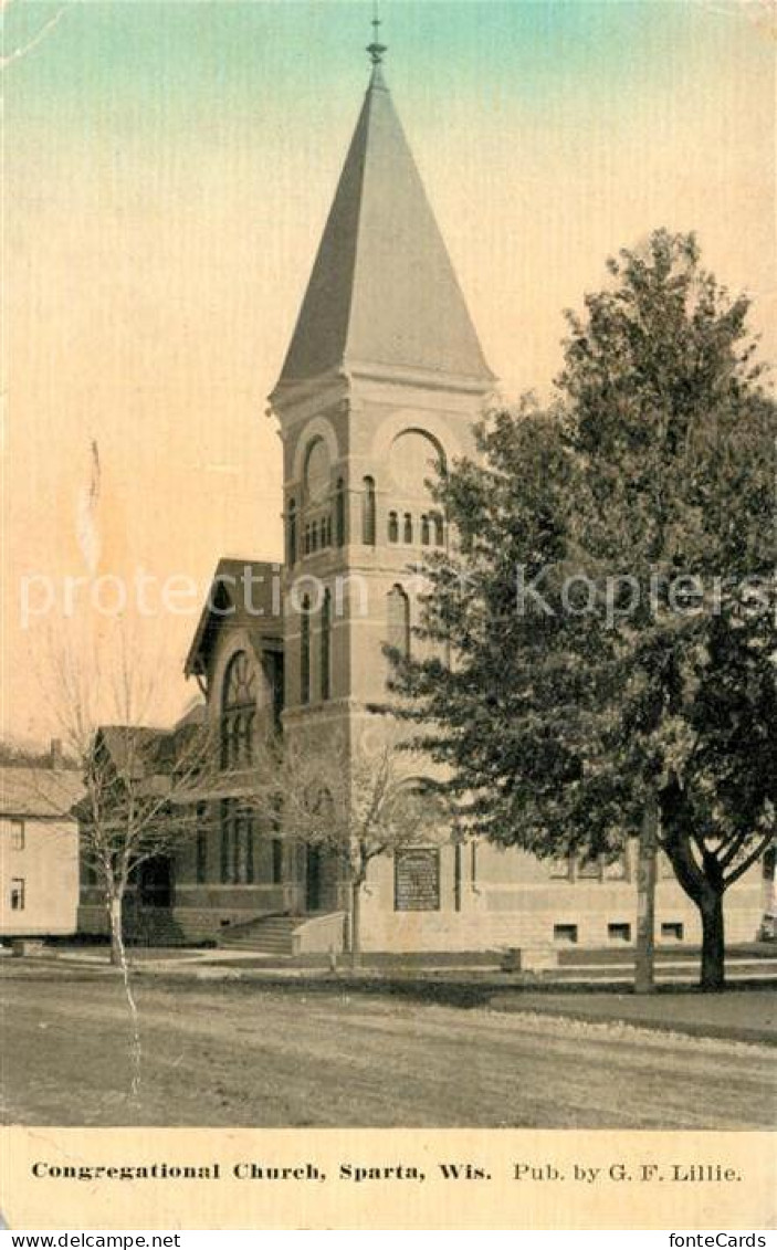 43193255 Sparta_Wisconsin Congregational Church - Autres & Non Classés