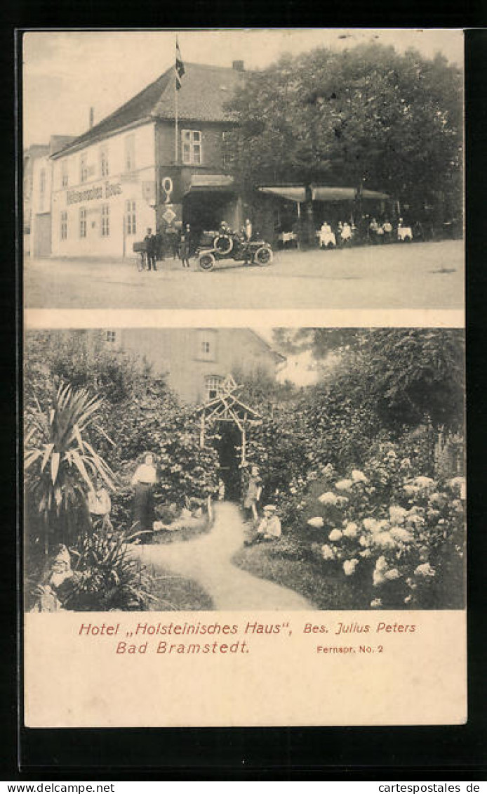AK Bad Bramstedt, Hotel Holsteinisches Haus Mit Garten  - Bad Bramstedt