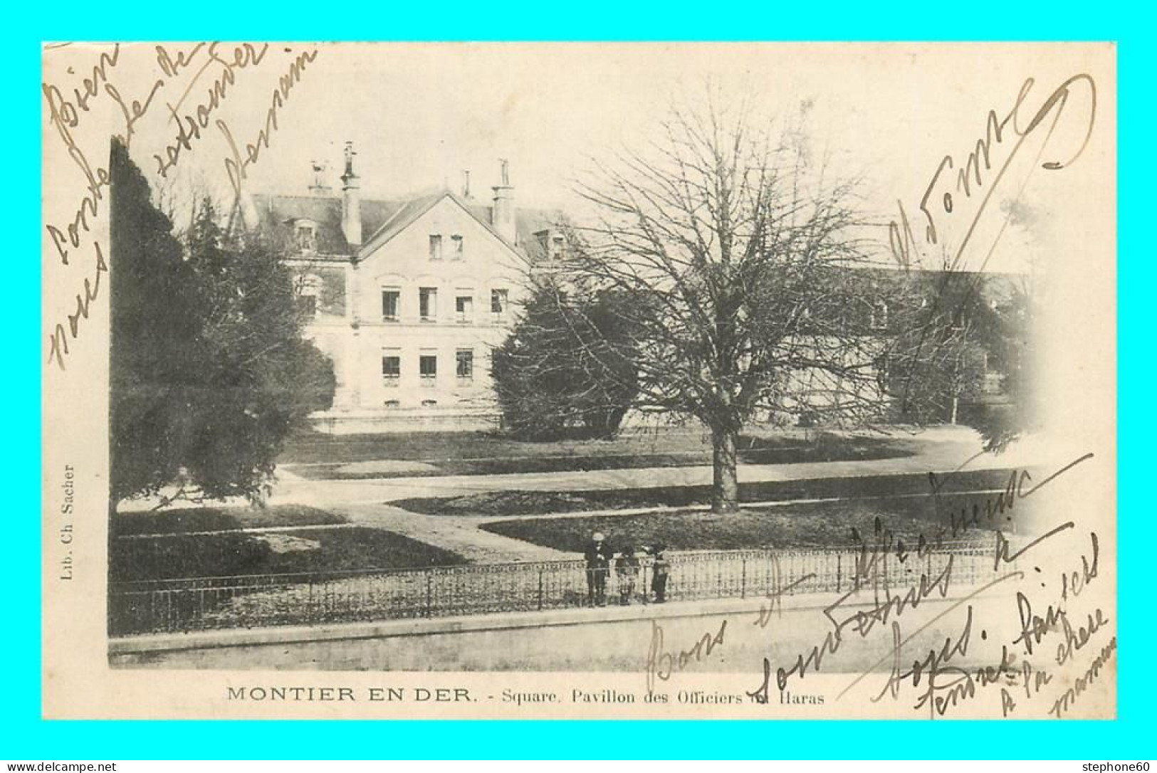 A883 / 065 52 - MONTIER EN DER Square Pavillon Des Officiers Du Haras - Montier-en-Der