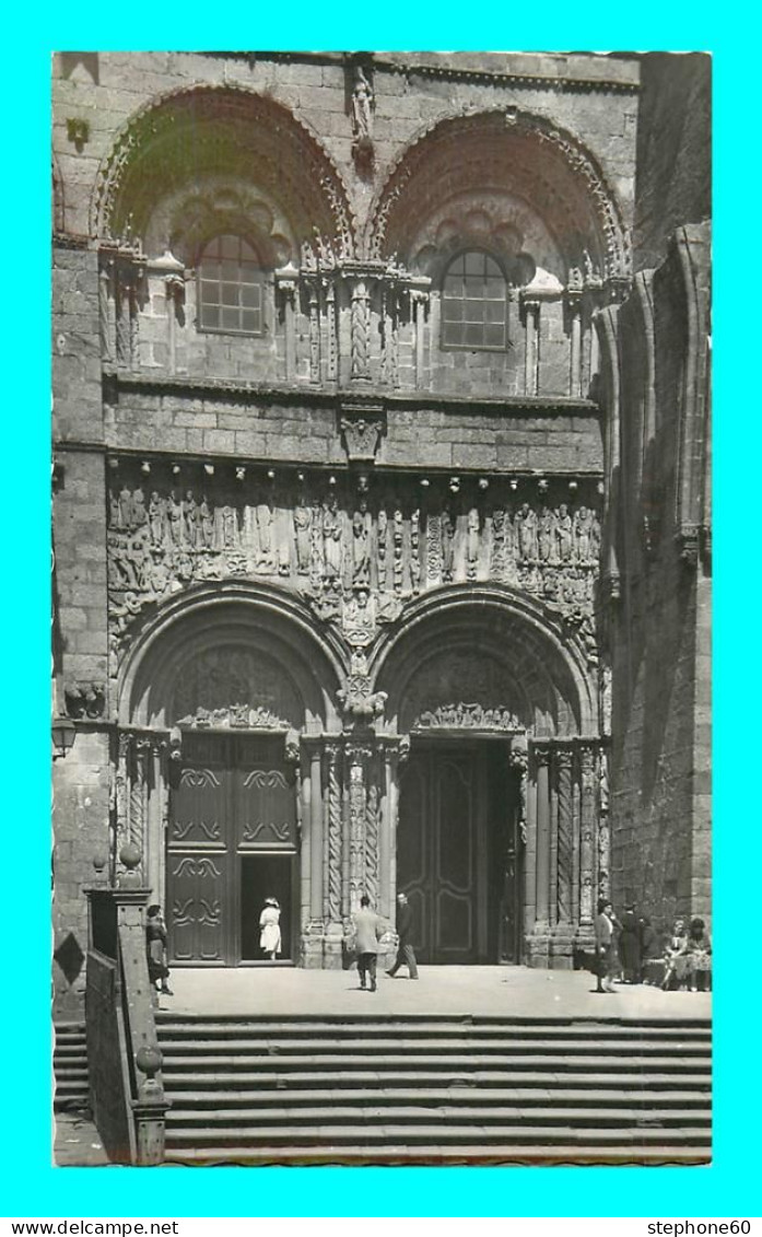 A909 / 549 Espagne SANTIAGO DE COMPOSTELA Cathedrale Facade Des Orfevreries - Santiago De Compostela
