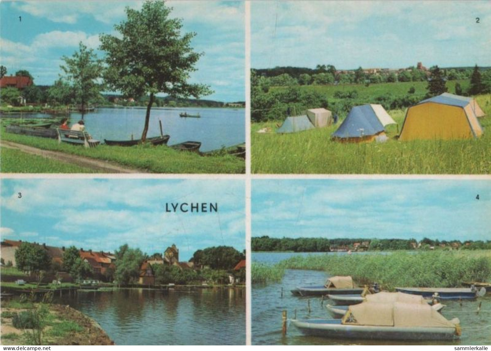 82729 - Lychen - U.a. Oberpfuhlsee - 1972 - Lychen