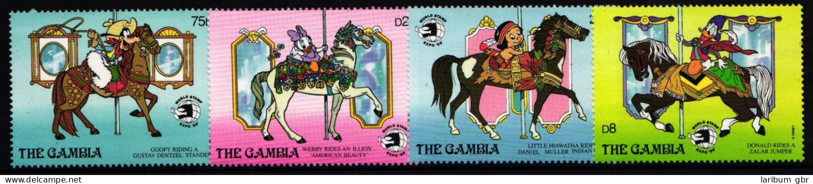 Gambia 924 Und 926 Und 929 Und 930 Postfrisch Disney #II716 - Gambie (1965-...)