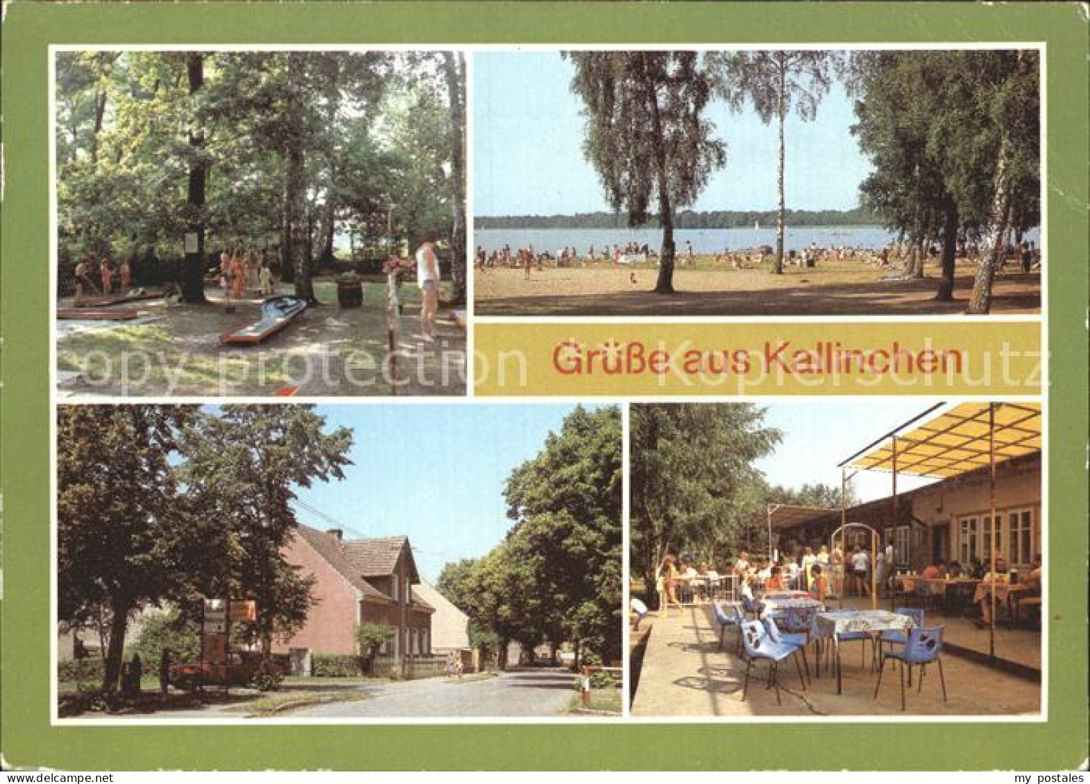 72372797 Kallinchen Minigolf Strandbad Teilansicht Kallinchen - Zossen