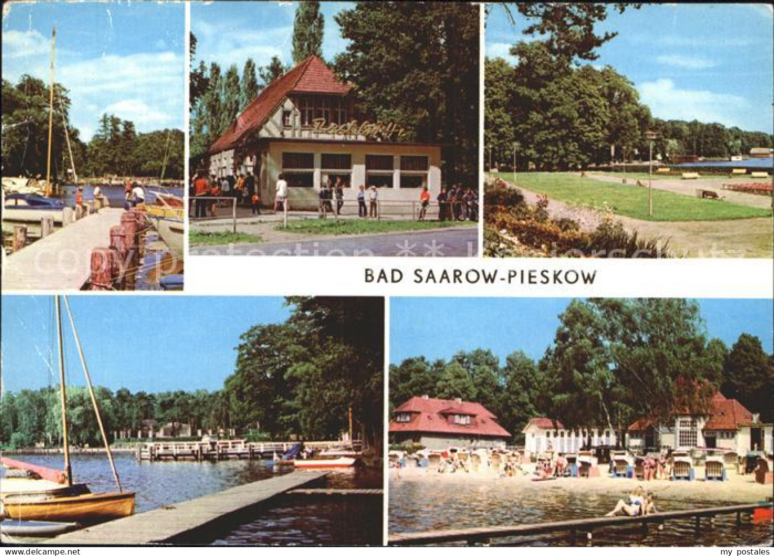 72372782 Saarow-Pieskow Bad Bootsanlegestelle HOG Pechhuette Strandbad Saarow-Pi - Bad Saarow