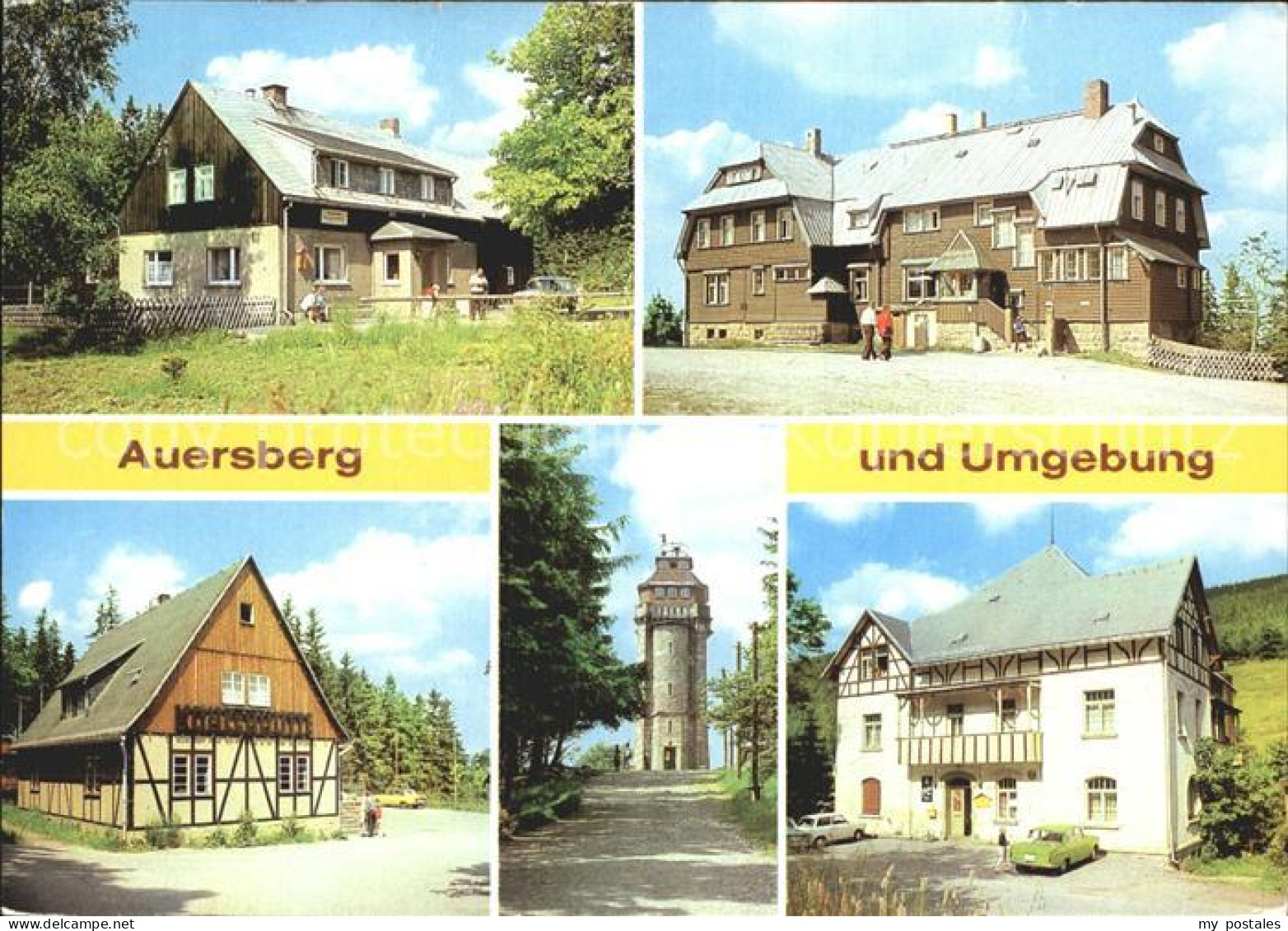 72372696 Johanngeorgenstadt Gasthaus Sauschwemme Berghotel Auersberg Aussichtstu - Johanngeorgenstadt