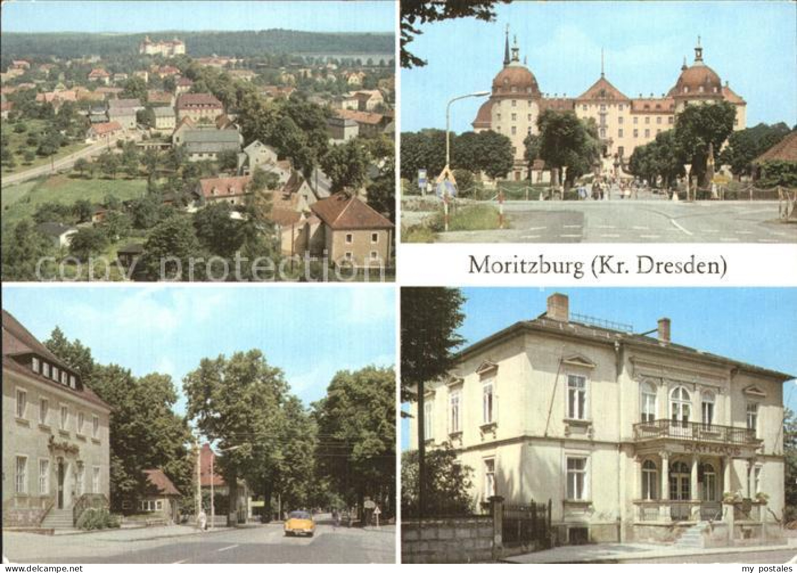 72372686 Moritzburg Sachsen Barockmuseum Schloss Moritzburg Kaeth-Kollwitz-Platz - Moritzburg