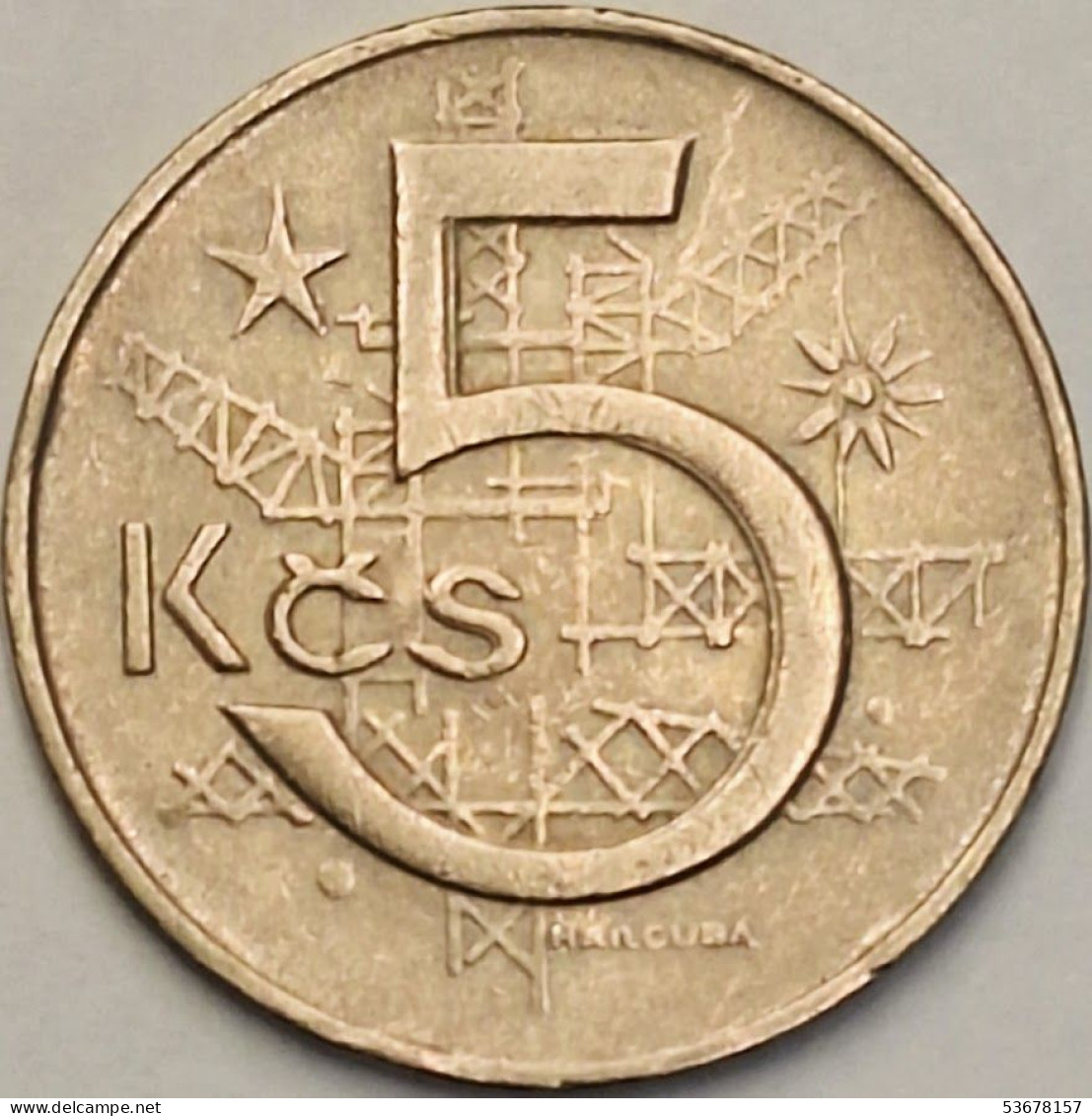 Czechoslovakia - 5 Korun 1974, KM# 60 (#3710) - Cecoslovacchia