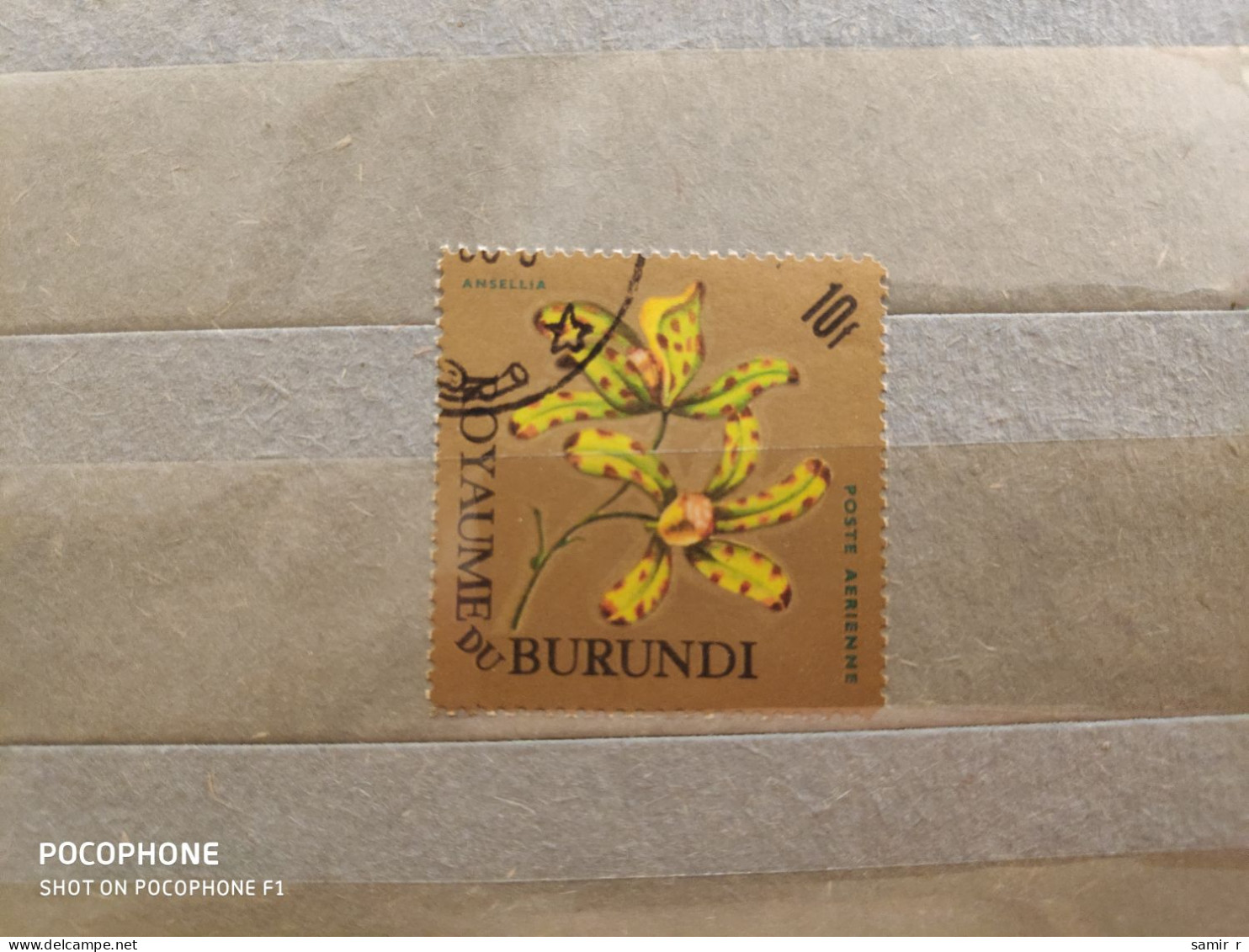 Burundi Flowers (F82) - Usati