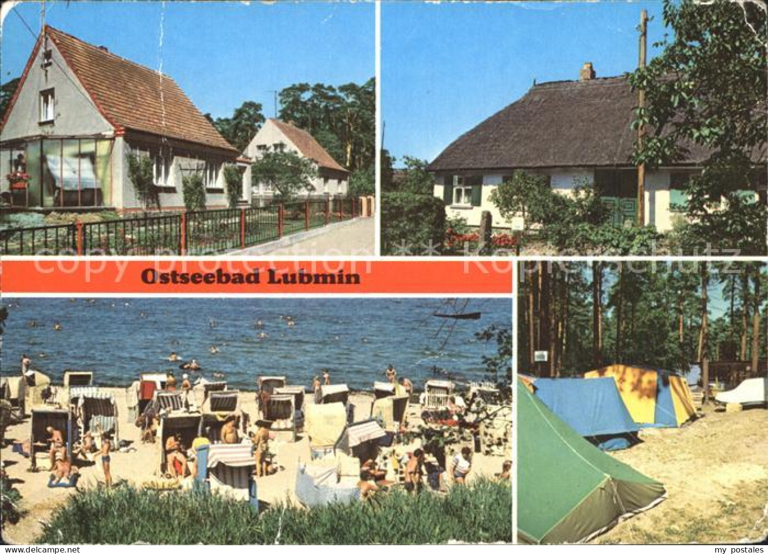 72372577 Lubmin Ostseebad Freester Strasse Schilfhaus Strand Zeltplatz Lubmin - Lubmin