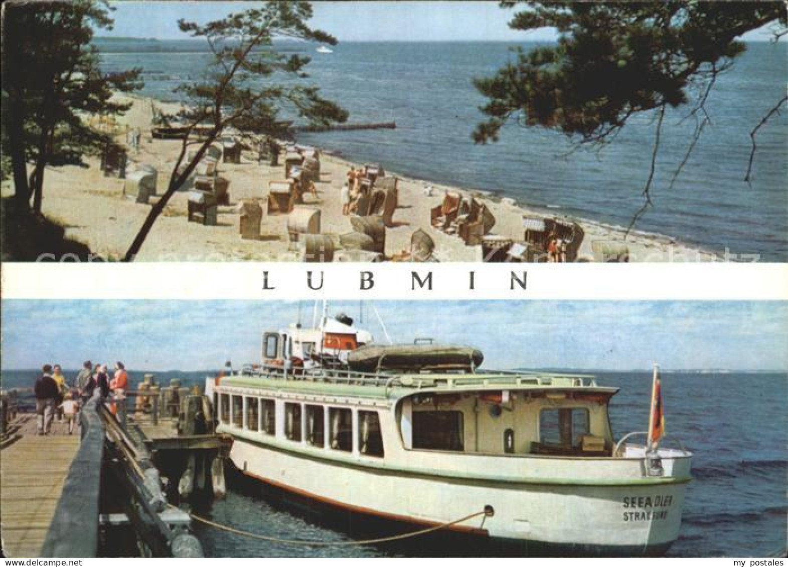 72372576 Lubmin Ostseebad Schiff Seeadler Stralsund Strand Lubmin - Lubmin