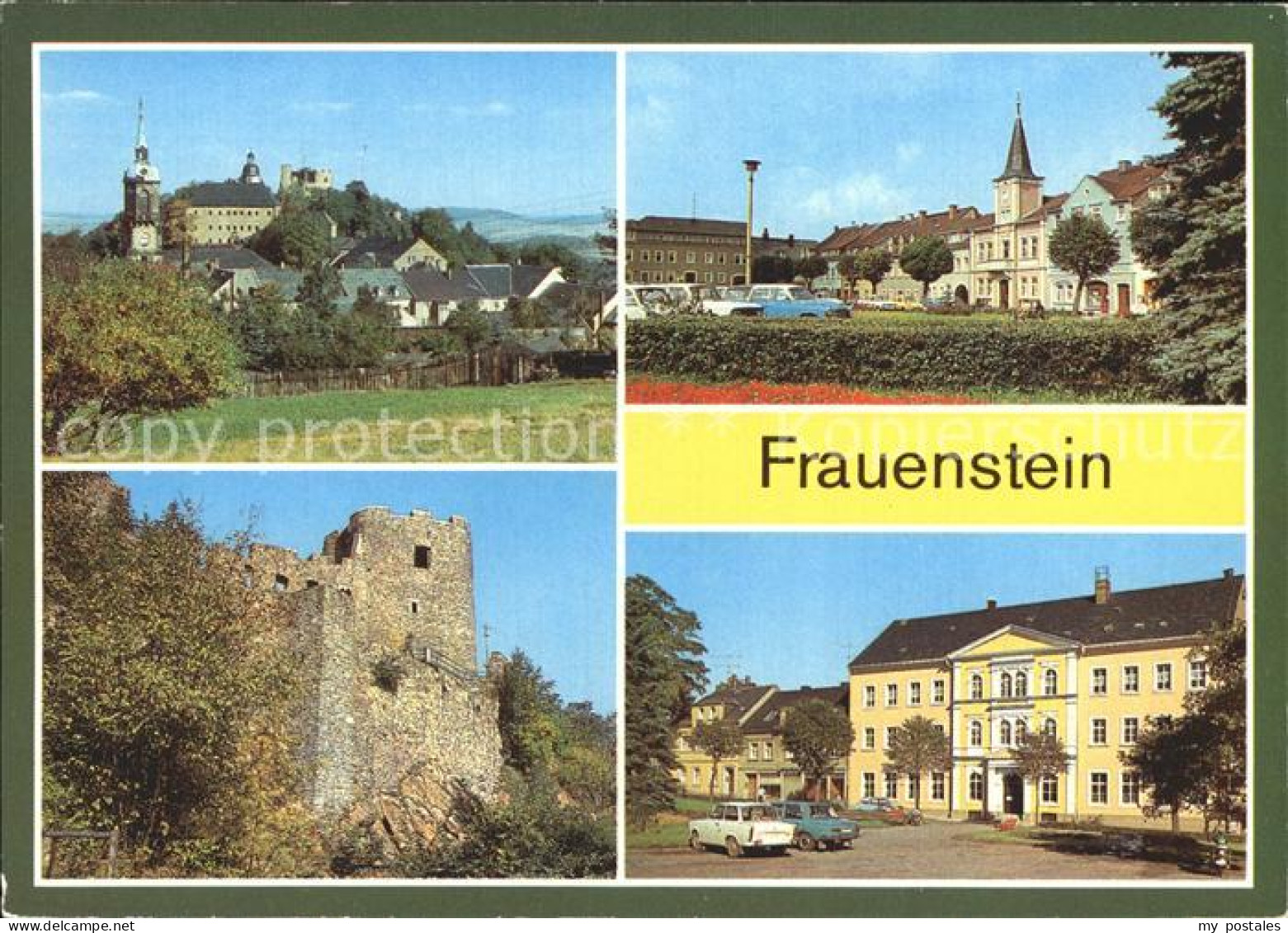 72372411 Frauenstein Brand-Erbisdorf Schloss Burgruine Markt Polytechnische Ober - Brand-Erbisdorf