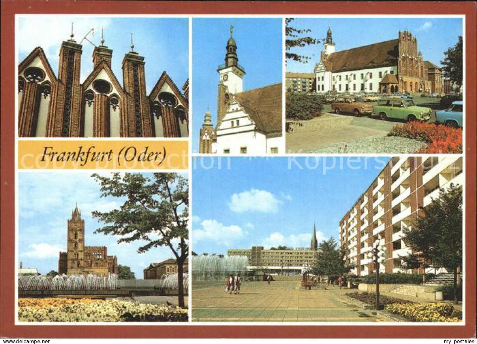 72372410 Frankfurt Oder Rathaus Marienkirche Hotel Stadt Frankfurt Frankfurt - Frankfurt A. D. Oder