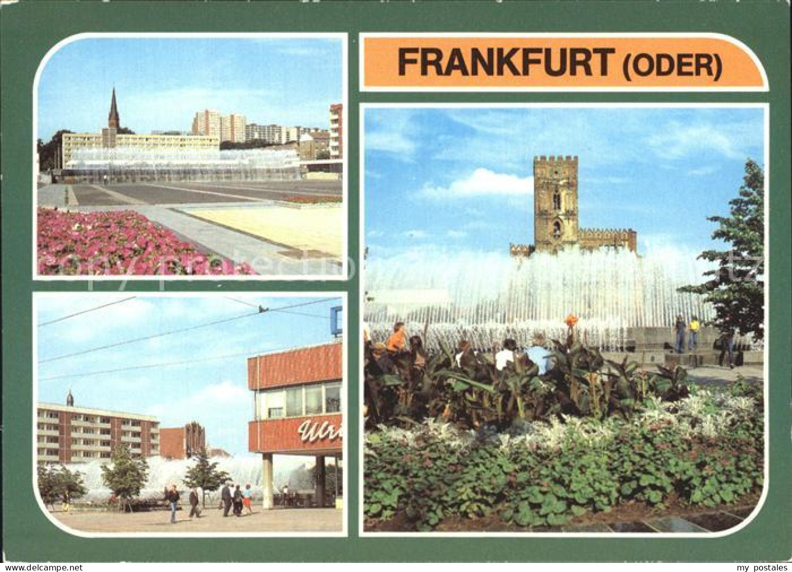 72372405 Frankfurt Oder Zentraler Platz Karl Marx Strasse Wasserspiele Frankfurt - Frankfurt A. D. Oder