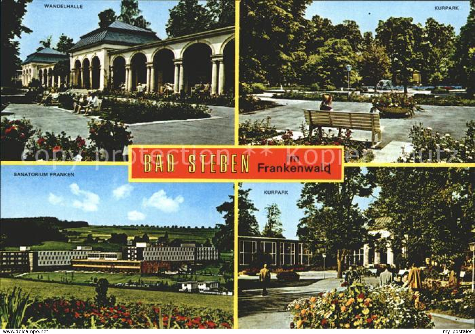 72372383 Bad Steben Wandelhalle Kurpark Sanatorium Kurpark Kurort Frankenwald Ba - Bad Steben