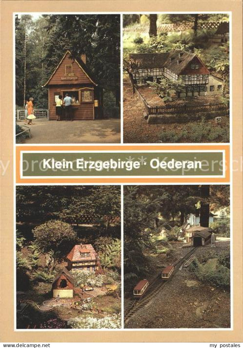72372268 Oederan Klein Erzgebirge Miniaturpark Im Stadtwald Oederan - Oederan