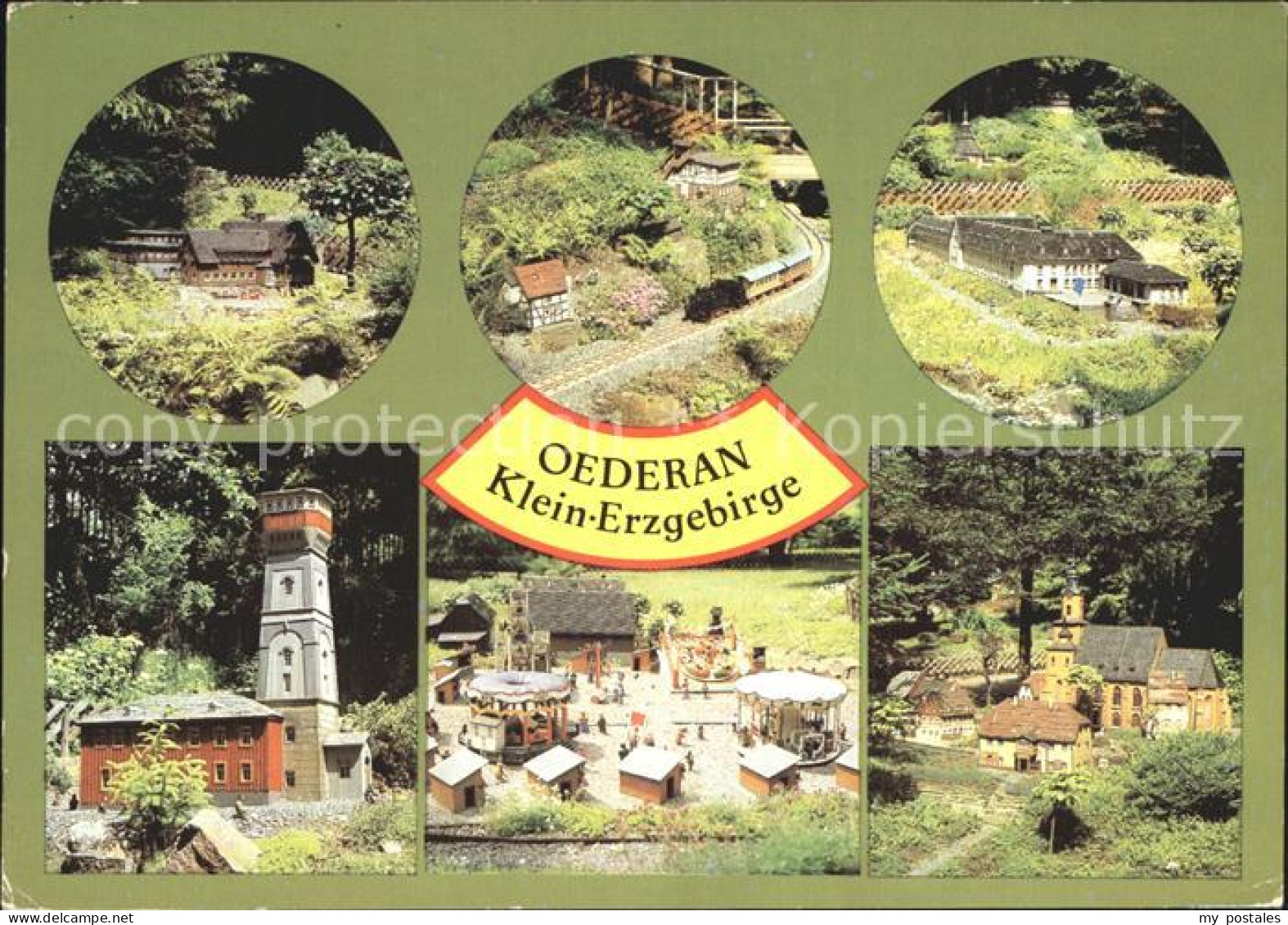 72372254 Oederan Klein Erzgebirge Miniaturpark Im Stadtwald Oederan - Oederan